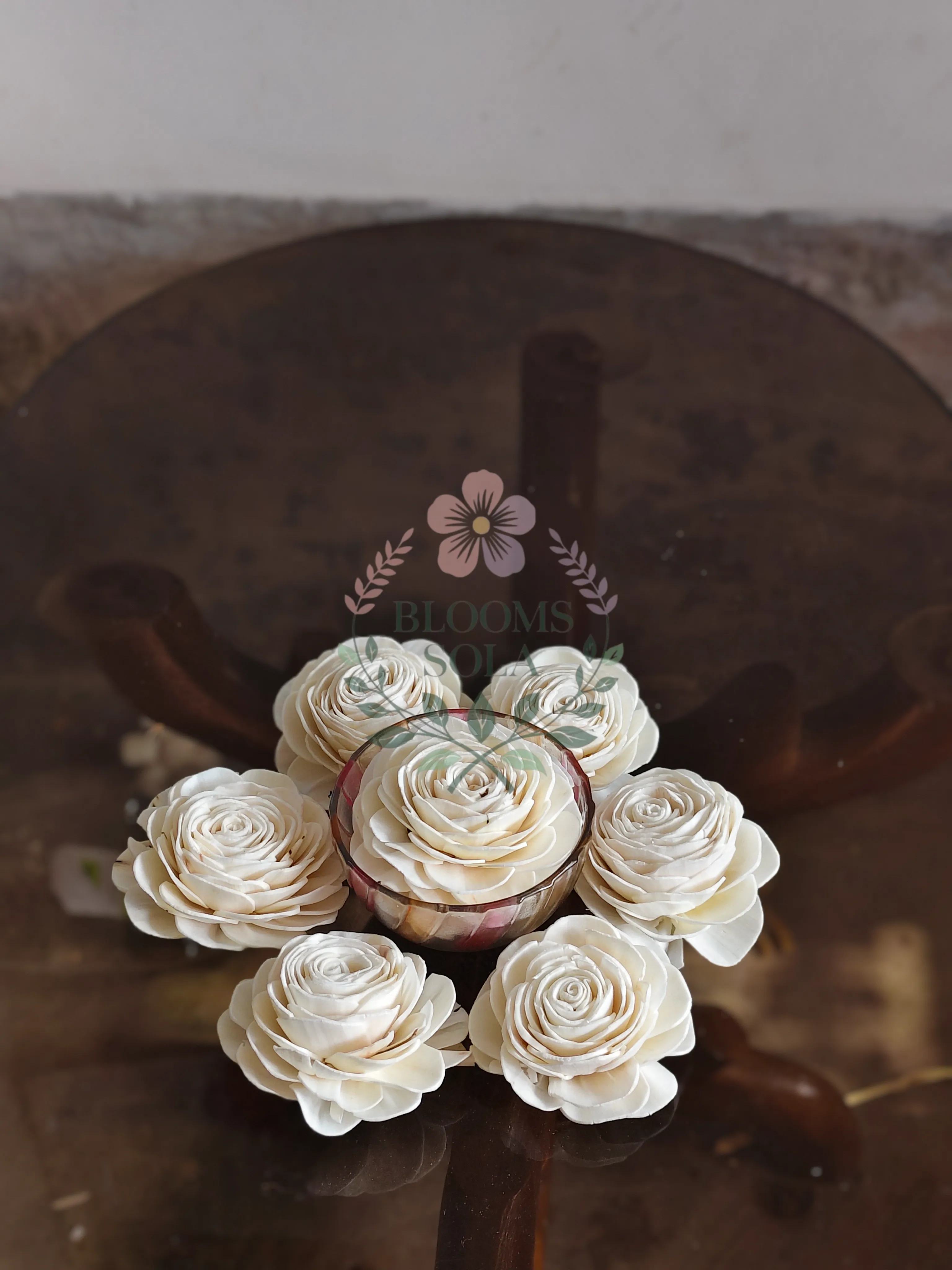 Layered Sola Rose